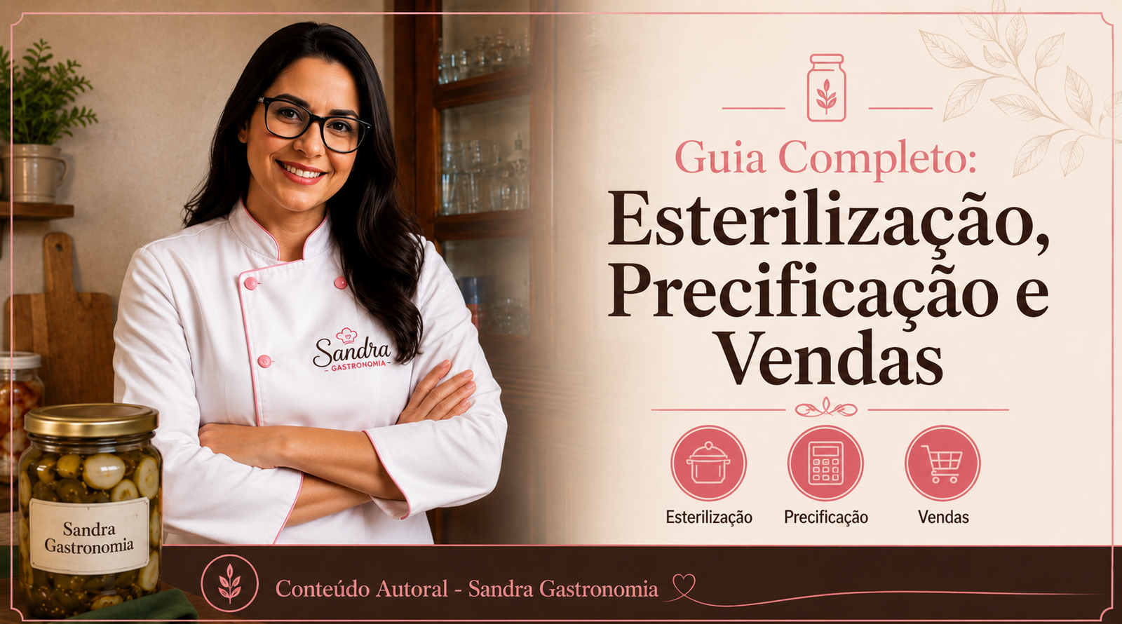 Capa Esterilização, Precificação e Vendas